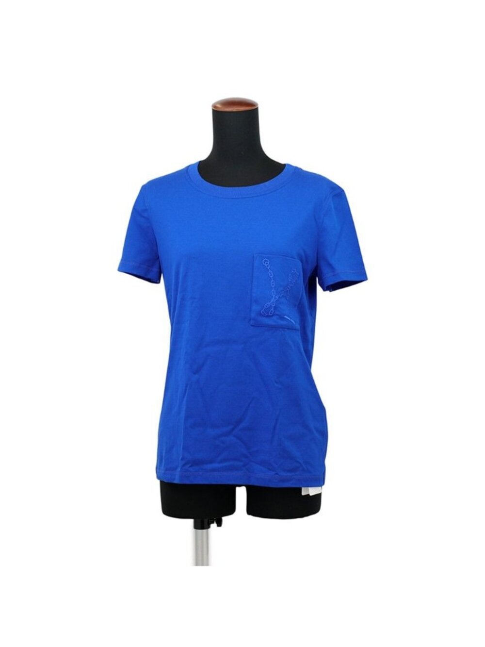 Hermes T-Shirt Chaine D'ancre Embroidery Cotton 36